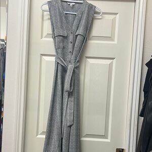 Croft & Barrow Black and White Patterned Garment